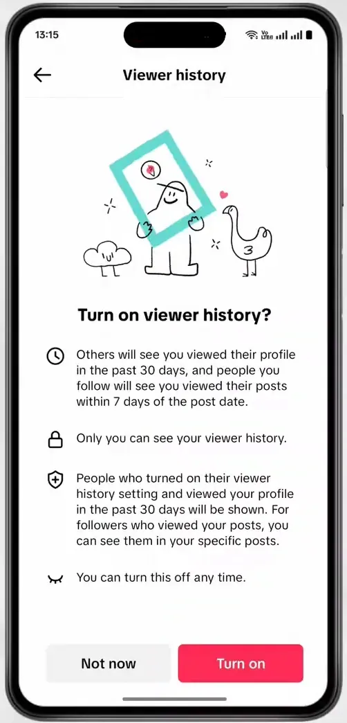 Turn Off Profile Views on TikTok